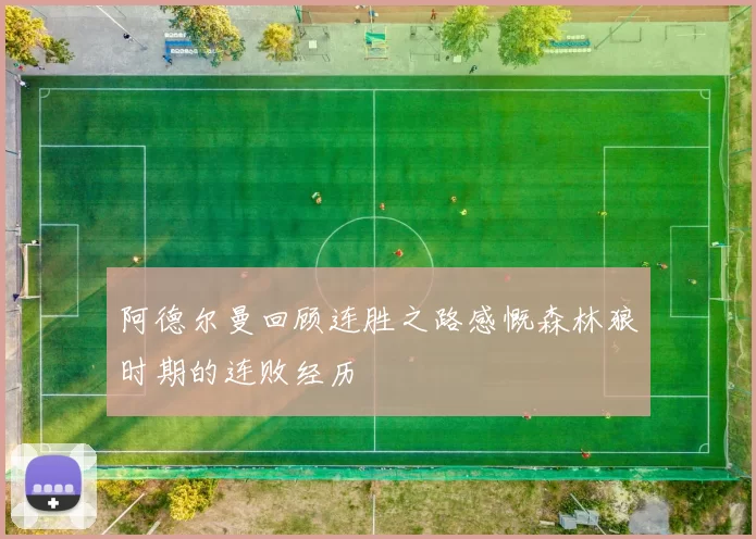 阿德尔曼回顾连胜之路感慨森林狼时期的连败经历